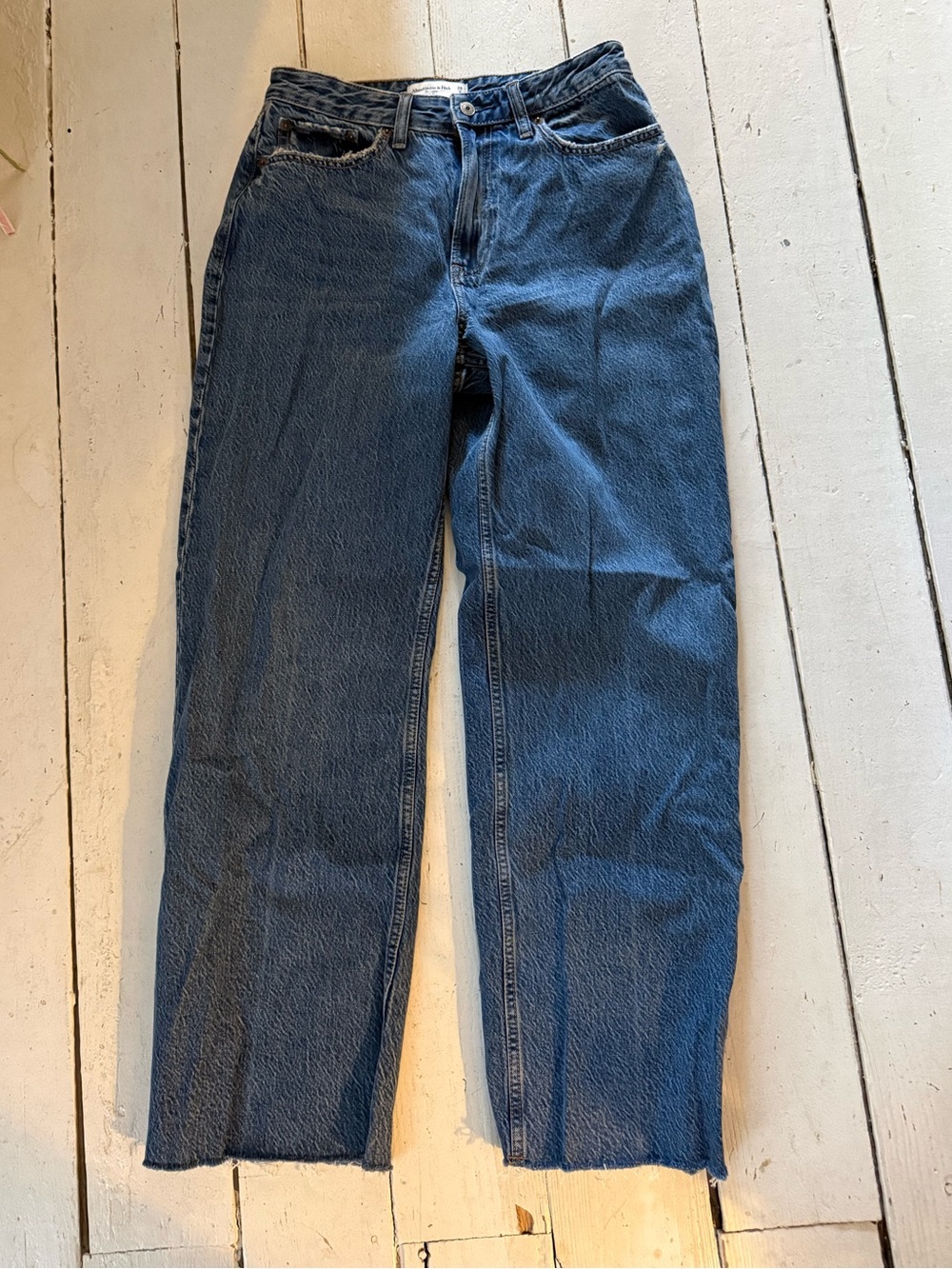 Abercrombie & Fitch Curve Love The Loose High Rise jeans